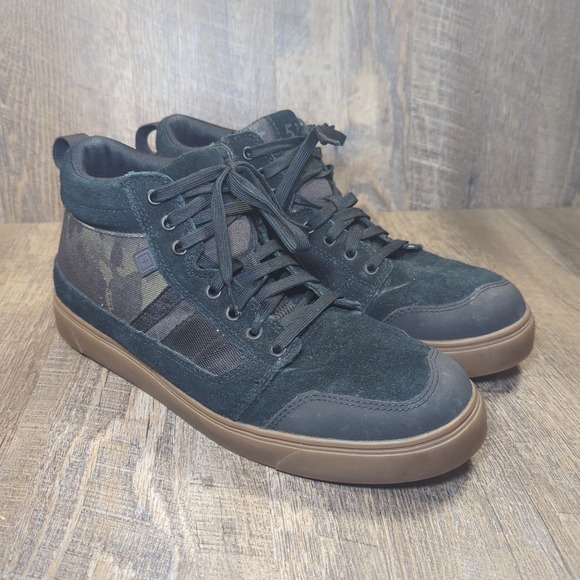 5.11 Tactical Other - 5.11 Tactical Norris Shoes Men's Size 12 Black Multicam Vibram Sole ASTM Rated